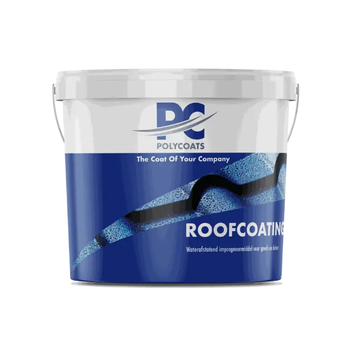 Polycoats roofcoating of dakpancoating